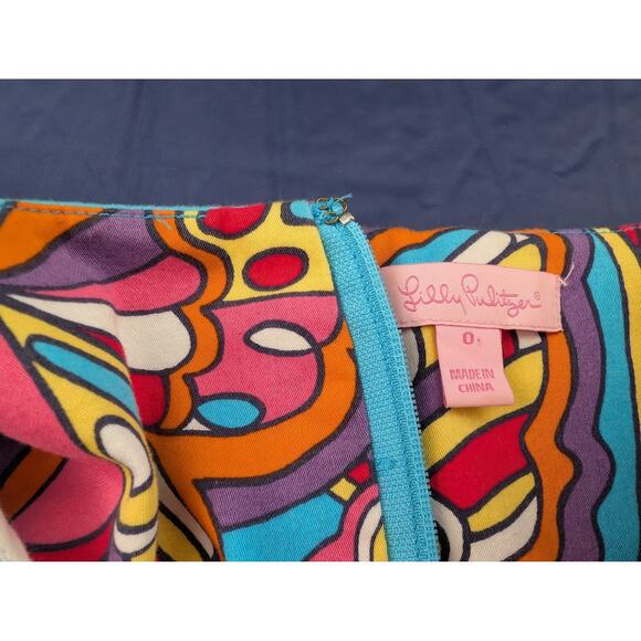🌸 Lilly Pulitzer “By the River” Shift Dress – Size 0 – EUC 🌸 - Picture 5 of 6